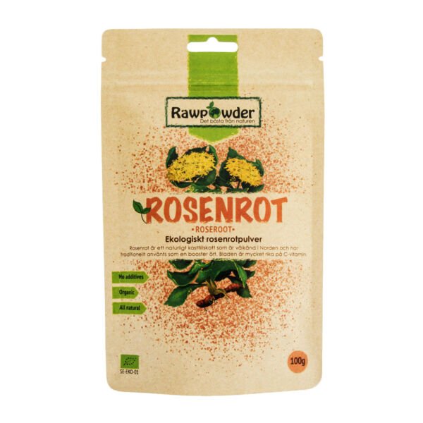 Rawpowder Rosenrot Pulver Eko 100 g