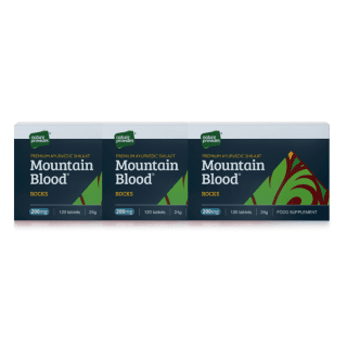 3-PACK Mountain Blood Rocks Shilajit 120 tabl Nature Provides