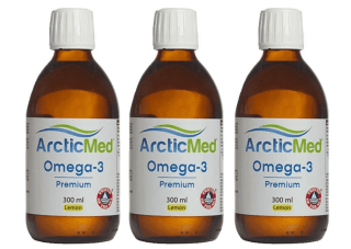3-PACK ArcticMed Omega-3 Premium 300 ml