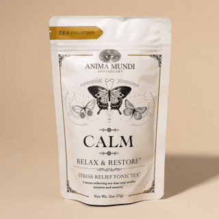 Anima Mundi Calm Relax and Restore Tea 57 g - Ros, Tulsi, Ashwaganda