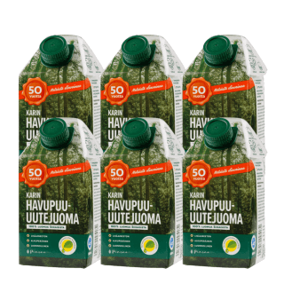 Karis Barrträdsextraktdryck eko 500 ml 6-PACK