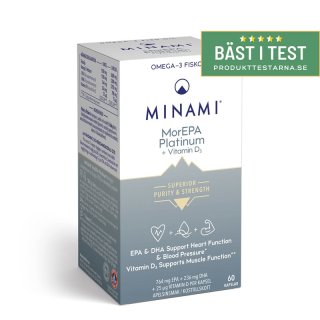 Minami MorEPA Platinum 90% 60 kapslar
