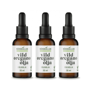 3-PACK Vild Oreganoolja 30 ml Närokällan