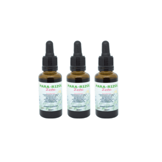 3-PACK Para-Rizol Zeta 30 ml Malört, Kryddnejlika, Valnöt