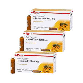 3-PACK Dr. Wolz Zell Oxygen + Gelée Royale 14 ampuller Royal Jelly