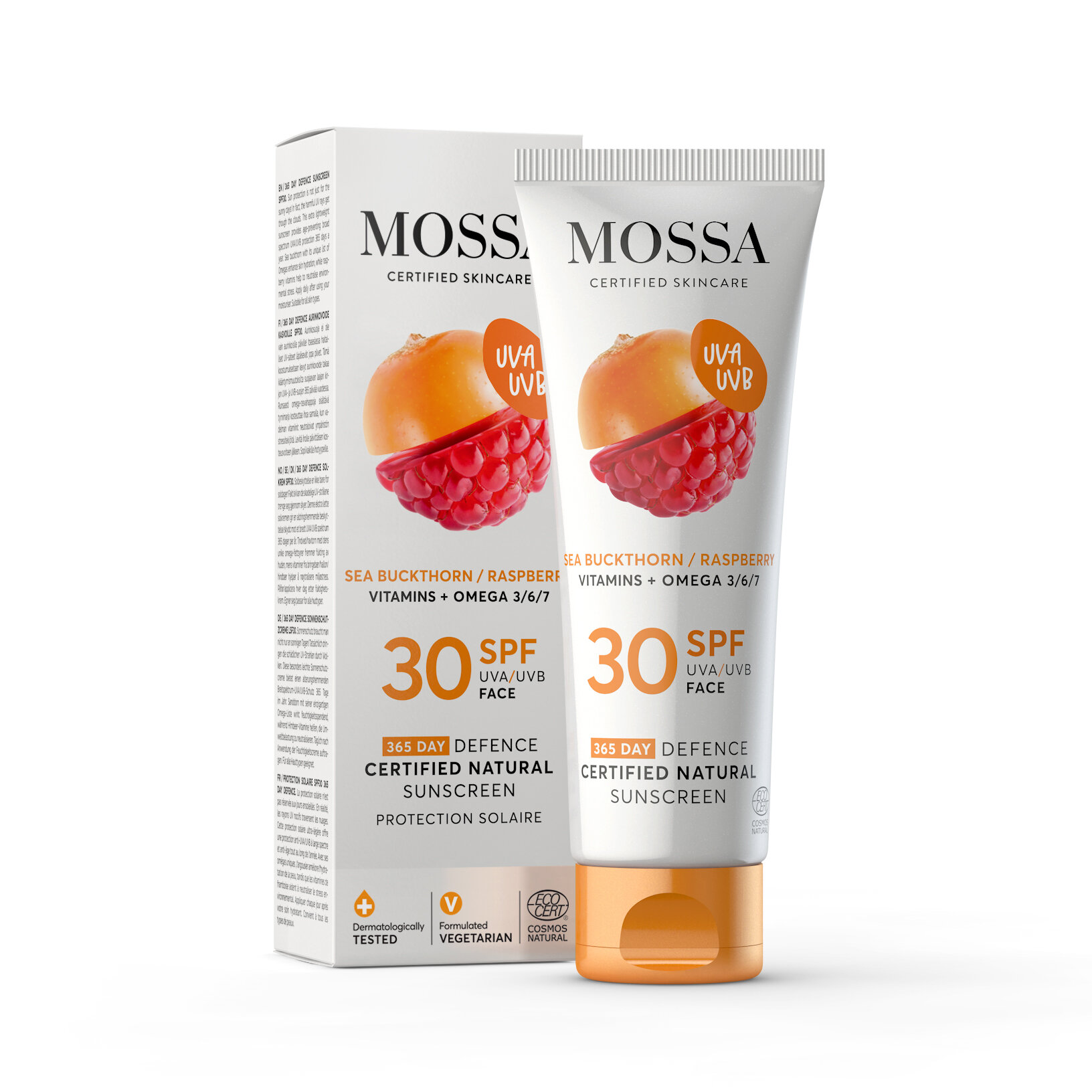 Mossa 365 Sunscreen Face SPF 30 50ml